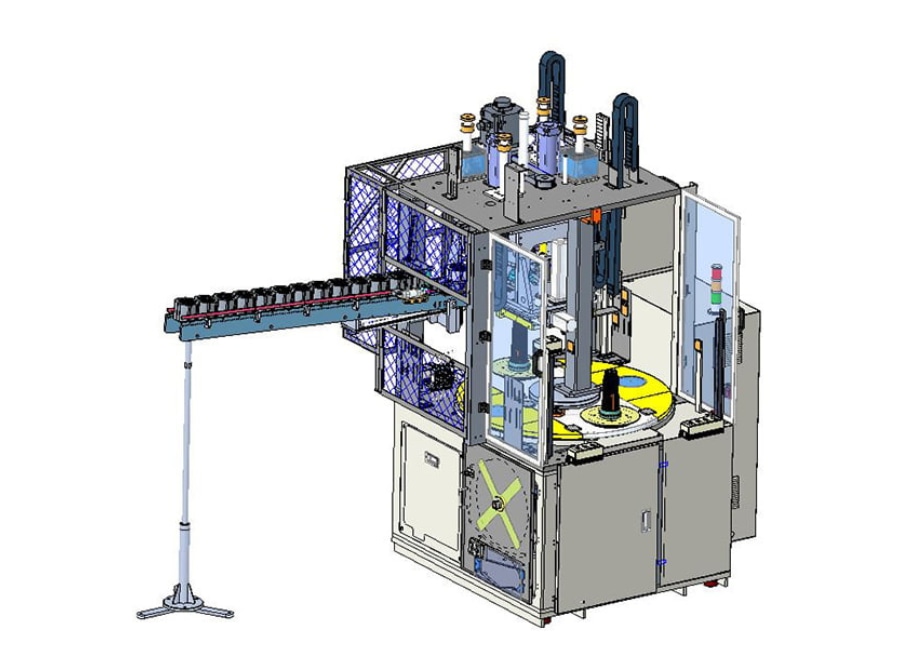 GMW CI-7D TURN TABLE STATOR COIL AND WEDGE INSERTER